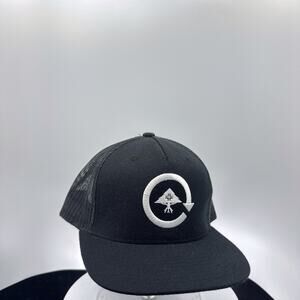 LRG Mesh Snapback in Black (DEADSTOCK)